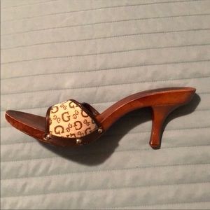 Guess Wooden Sandals